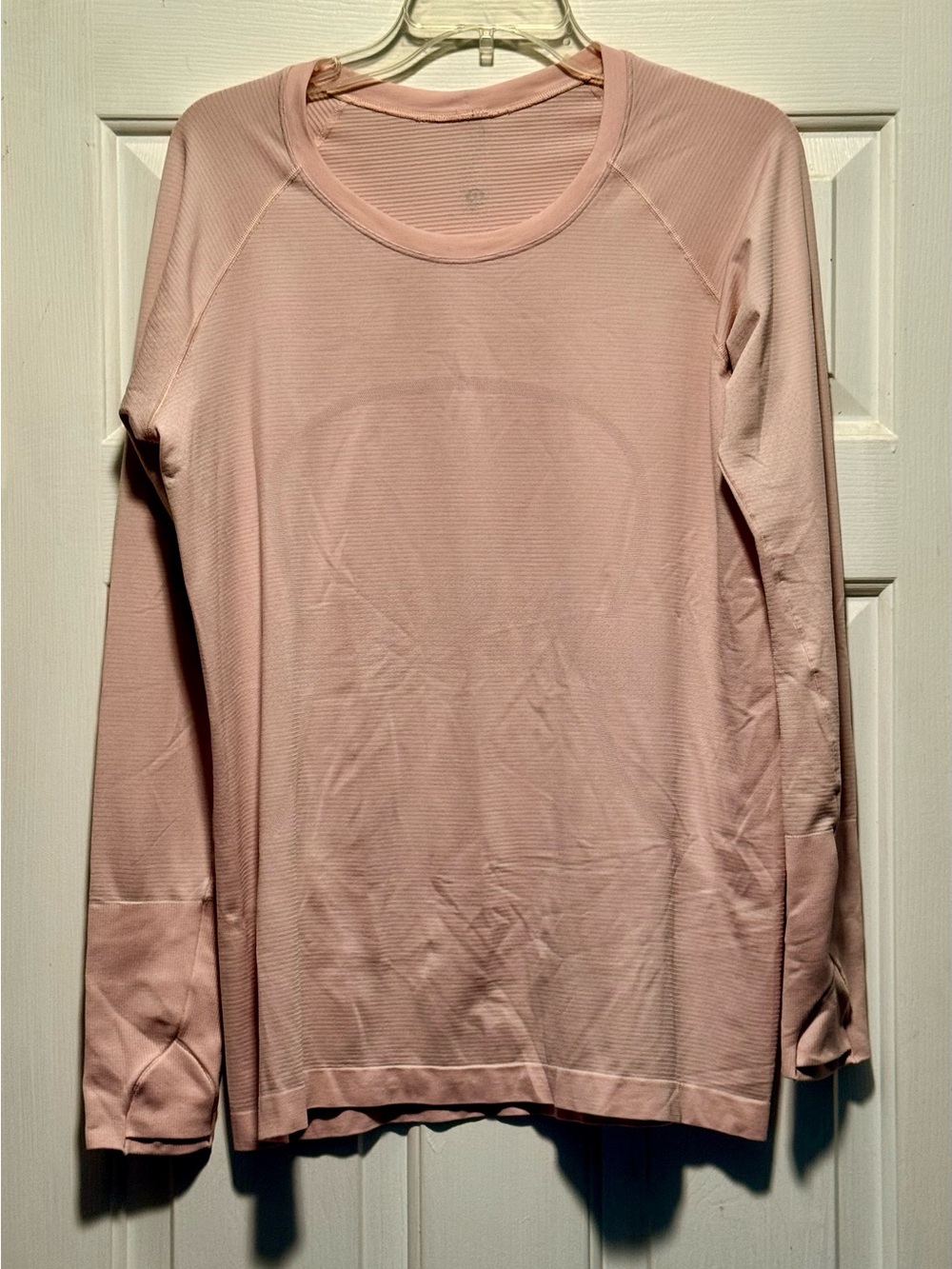 lululemon athletica Long Sleeve Crew Top - Light Pink